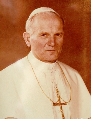 Pope John Paul II. AFP