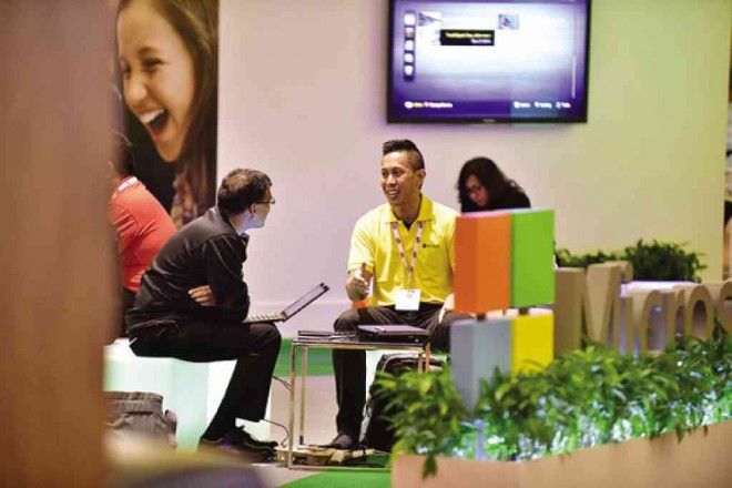 The expo of latest educational technologies from giant and start-up brands is also a networking site. 