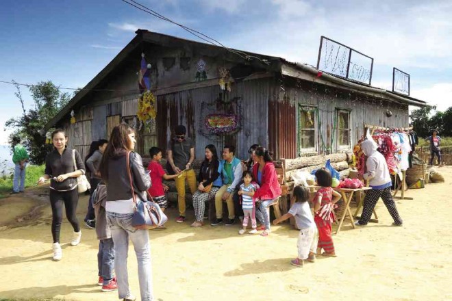 THIS house atop Mt. Sto. Tomas has taken on some measure of celebrity, being the fictitious home of a fictitious “La Presa” village which has been featured in a TV soap opera. It’s drawn huge lines of tourists during the Yuletide break. EV ESPIRITU/INQUIRER NORTHERN LUZON