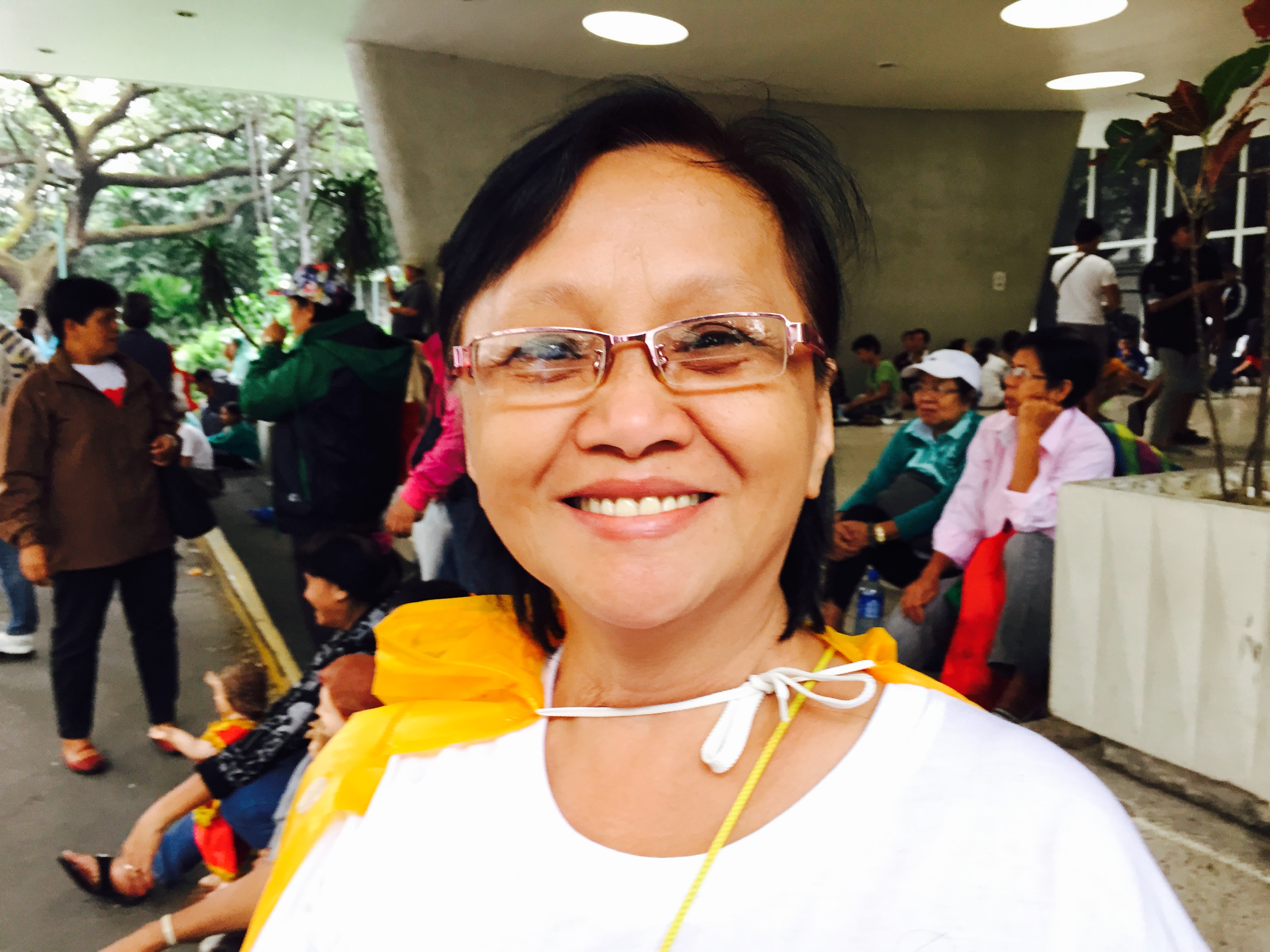 Lucila de Jesus, 60, said St. John Paul II has blessed her. She was one of the thousands who welcomed the then pope during his visit to the Philippines in 1981. NESTOR CORRALES