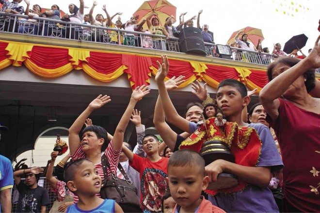 The Sinulog Festival in Cebu  is held every year in January in honor of the Holy Child Jesus or the Santo Niño. (PHOTO BY JUNJIE MENDOZA/ CEBU DAILY NEWS)