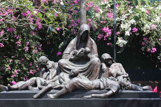 THE MEMORARE-MANILA 1945 shrine in Intramuros JOAN BONDOC