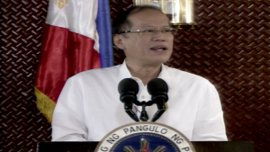 President Benigno Aquino III speaks during the TAYO awarding ceremony on Tuesday. Photo by Official Gazette