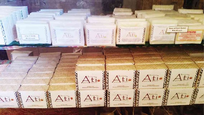 THE ATI tribe of Boracay has started selling bath soap to resorts and tourists to support themselves. 