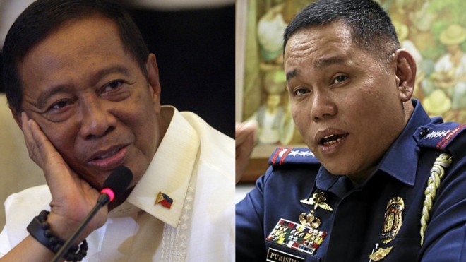 Vice President Jejomar Binay and former Philippine National Police Director General Alan Purisima. INQUIRER FILE PHOTOS