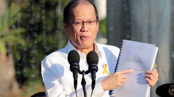 President Benigno Aquino III  INQUIRER FILE  PHOTO / GRIG C. MONTEGRANDE