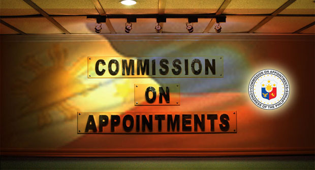 Commission on Appointments logo