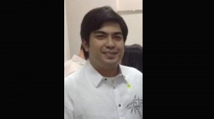 Cavite Vice Governor Jolo Revilla. Photo courtesy of DWIZ reporter Cely Bueno
