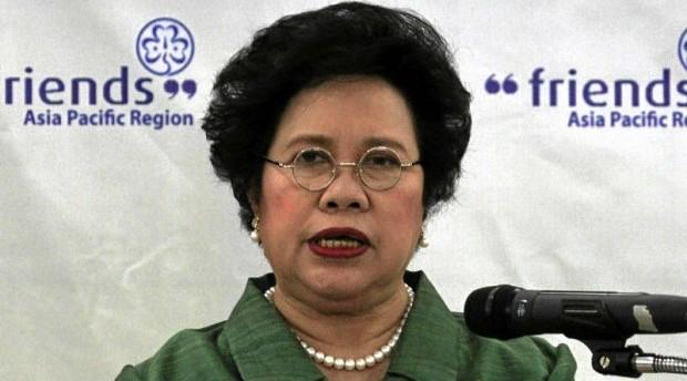 Senator Miriam Defensor-Santiago. INQUIRER FILE PHOTO