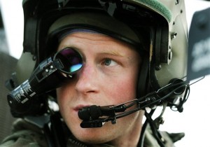 FILE- In this file photo taken Dec. 12, 2012 and made available Monday Jan. 21, 2013 Britain's Prince Harry or just plain Captain Wales as he is known in the British Army, wears his monocle gun sight as he sits in the front seat of his cockpit at the British controlled flight-line in Camp Bastion southern Afghanistan. Its a soldiers life no more for Britain's Prince Harry as royal officials said Tuesday, March 17, 2015, that the 30-year old prince will leave the armed forces in June after 10-years of service that included two tours of duty in Afghanistan. (AP Photo/ John Stillwell, Pool, File)