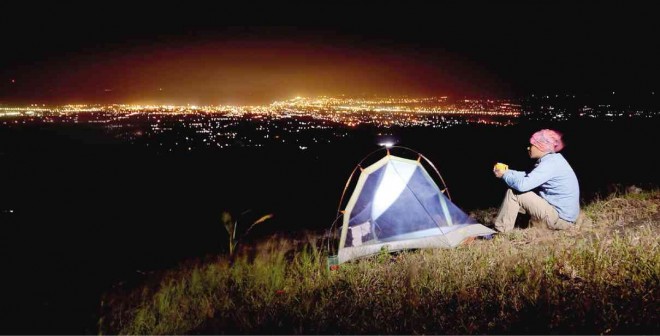 VIEW of General Santos City at night from Sanchez Peak        photo by COCOY SEXCION/ CONTRIBUTOR