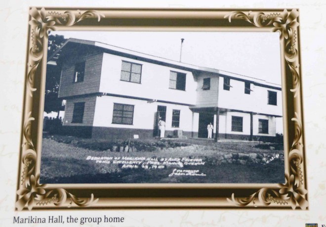 The Marikina Hall  was built for their use on his private estate.