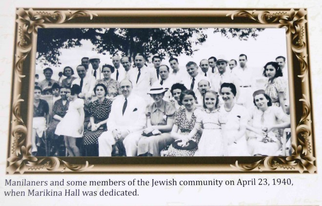 SAVED BY PH VISA Fleeing the Holocaust, about 1,300 Jews from Europe made it to the Philippines and were given refuge by then President Manuel L.Quezon. PHOTOS COURTESY OF THE EMBASSY OF ISRAEL