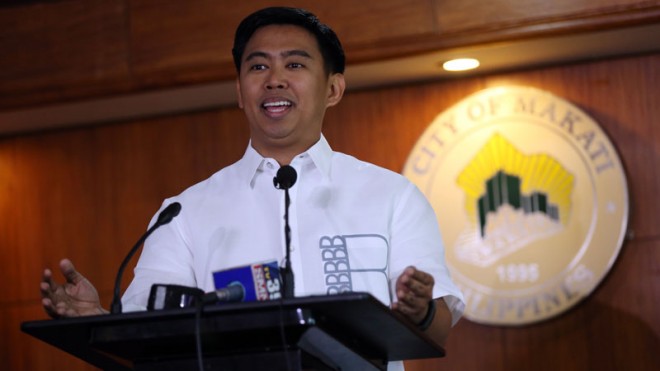 Makati City Mayor Erwin Jejomar “Junjun” Binay Jr.  INQUIRER FILE PHOTO / NIÑO JESUS ORBETA