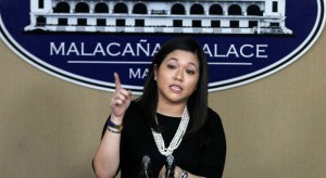 Deputy Presidential spokesperson Abigail Valte. FILE PHOTO