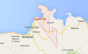 Dapitan City, Zamboanga del Norte map