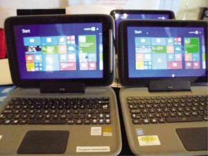FELTA’S Unite Value school laptop doubles as a tablet when taken off its keyboard dock.