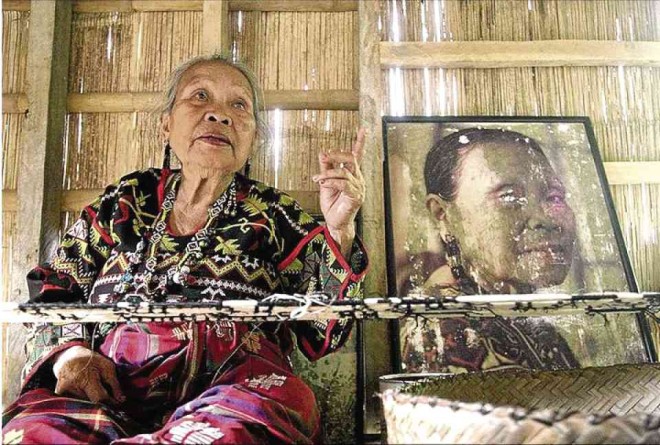 LANG DULAY in 2011 when she made known her sentiment against the commercialization of T’nalak, the now popular cloth being woven by the T’boli people and which she made famous.JEOFFREY MAITEM/INQUIRER MINDANAO 