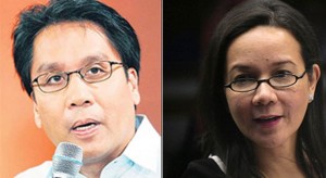 Interior Secretary Mar Roxas, the prospective presidential candidate of the ruling Liberal Party, has asked Sen. Grace Poe to be his vice presidential running mate. FILE PHOTOS