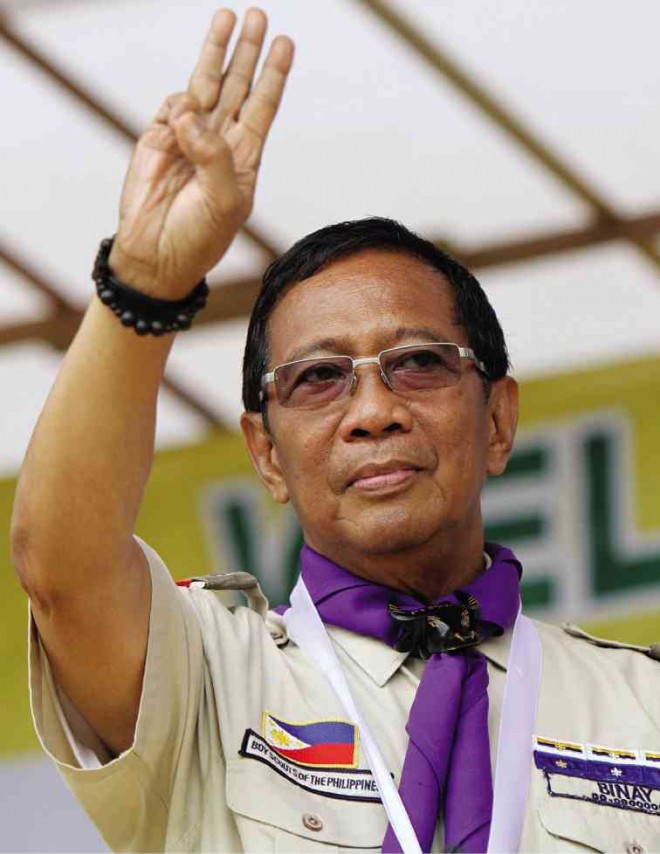 Vice President Jejomar Binay: Hands-down winner  INQUIRER PHOTO