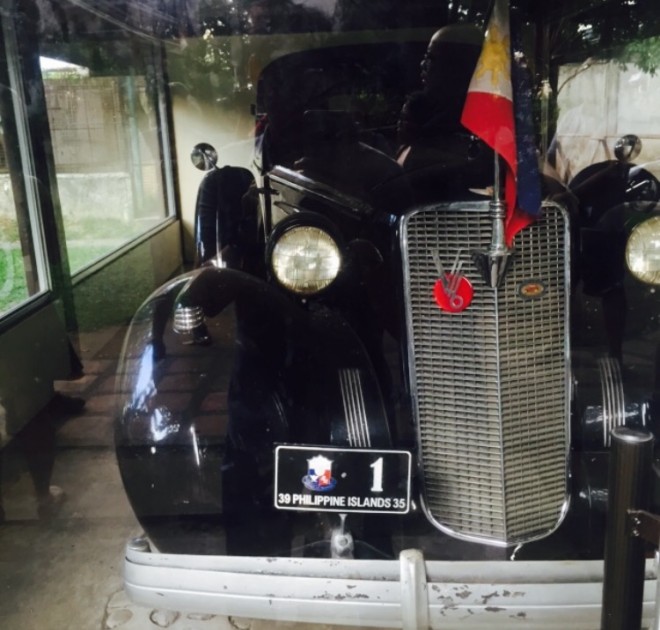 Manuel Quezon's 1937 presidential car is also on display.