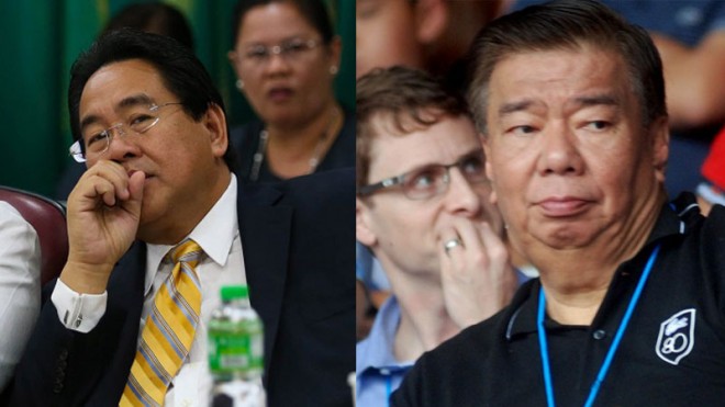 Cagayan de Oro Rep. Rufus Rodriguez (left) and Senate President Franklin Drilon: Premature INQUIRER FILE PHOTOS