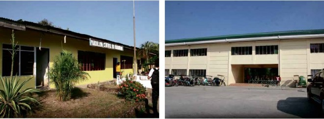 THE OLD (left) and new  Bayambang  Central School in Bayambang town in Pangasinan province WILLIE LOMIBAO/INQUIRER NORTHERN LUZON