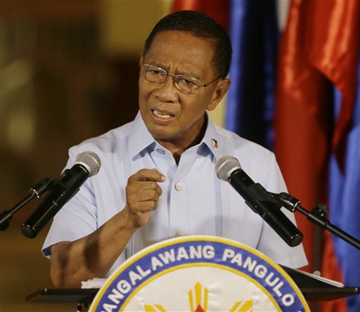 Philippine Vice-President Jejomar C. Binay   AP FILE PHOTO