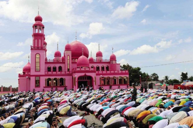 ramadan pink mosque