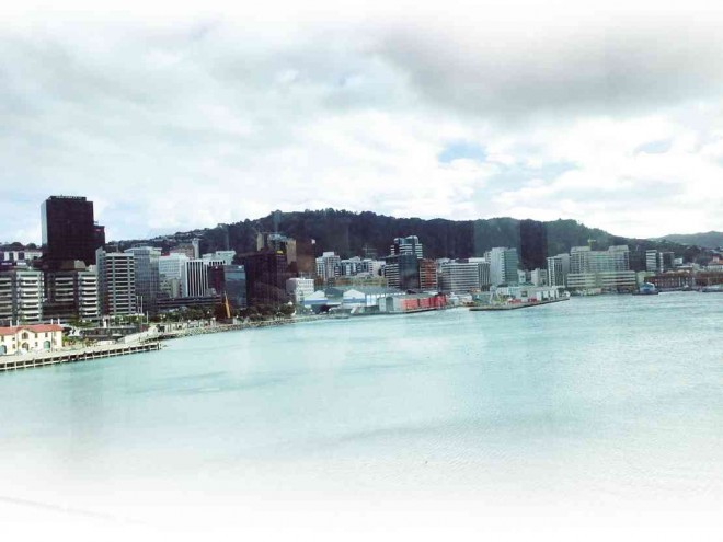 THE HARBOR view at Wellington, “the coolest little capital in the world,” per The Lonely Planet