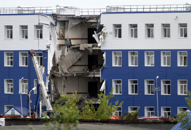 Russia Barracks Collapse