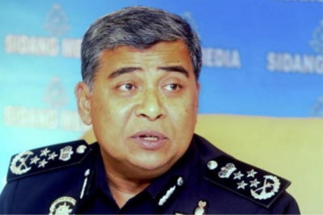 Inspector-General of Police Tan Sri Khalid Abu Bakar said one of the suspects was close to Ahmad Effendi Manaf, the Malaysian suicide bomber killed in Syria last year. PHOTO: THE STAR/ ASIA NEWS NETWORK