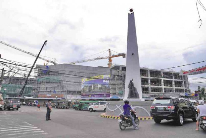 CONSTRUCTION of the P1.6-billion LCC-Ayala Mall venture is now in full swing and is slated for completion by December this year. MARK ALVIC ESPLANA