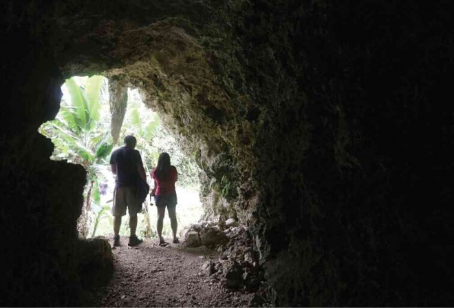 THE VILLAGE of Sacsac in Pinamungajan town offers a trek through this cave.  TONEE DESPOJO/CEBU DAILY NEWS 