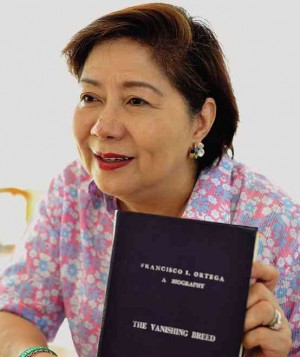 FORMER Mayor Mary Jane Ortega EV ESPIRITU