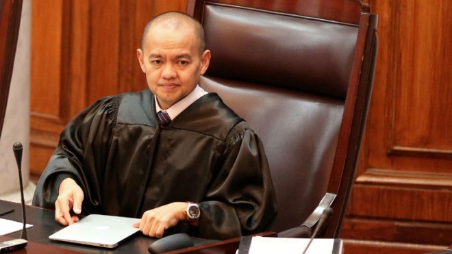 Justice Marvic Leonen: Breaking vow of silence  INQUIRER/ MARIANNE BERMUDEZ
