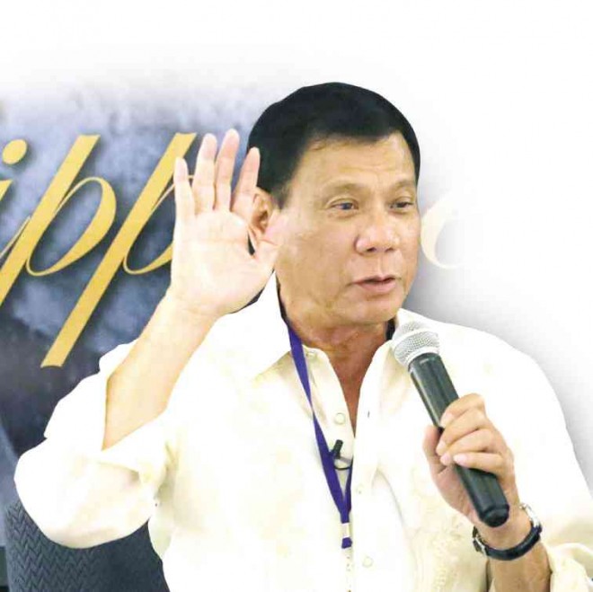 Mayor Rordirgo Duterte. RAFFY LERMA/INQUIRER FILE PHOTO 