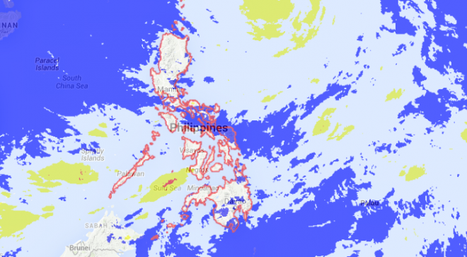 Satellite Image-05:32 PM-August 6. SCREENGRAB from noah.dost.gov.ph
