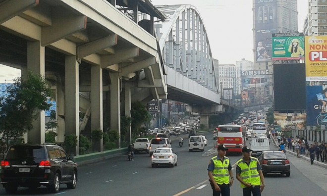 Philippine National Police - Highway Patrol Group Edsa traffic