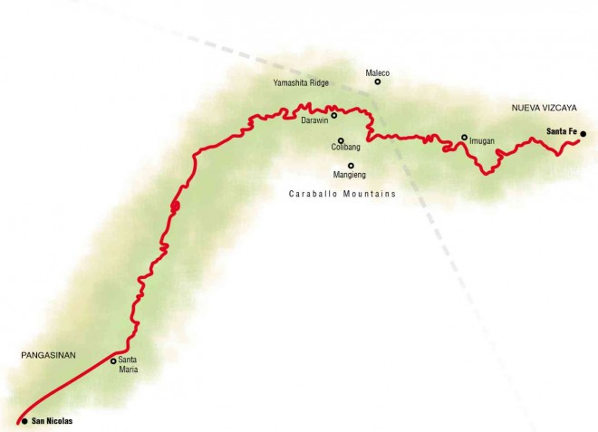 Villa Verde Trail Map