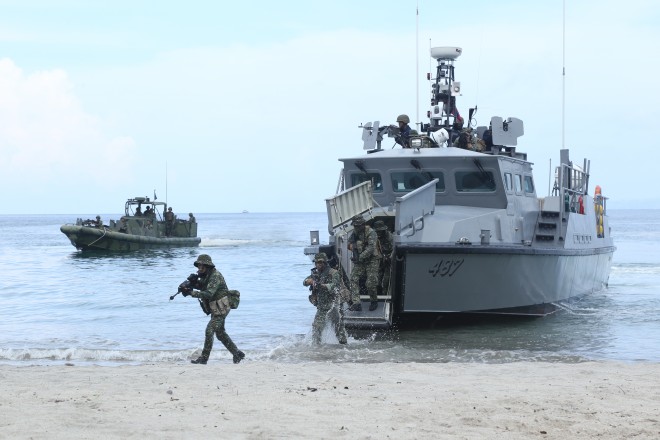 Philippine Navy kicks off its five-day drill in Ternate, Cavite on Thursday, September 24. PHOTO courtesy of PH NAVY 