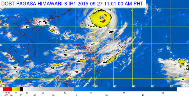 pagasa weather sept 27 2015 1101am