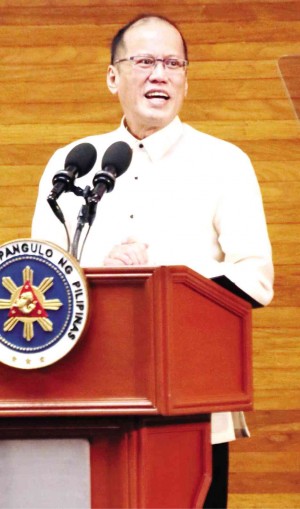 PRESIDENT Aquino delivers his last State of the Nation Address (Sona) before Congress on July 27. One of the achievements that the President bragged about in his final Sona was the arrest of Dexter Balane who was tagged one of the cohorts of the so-called Martilyo Gang responsible for a spate of robberies in Metro Manila and other urban areas.  GRIG C. MONTEGRANDE 