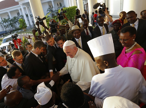Africa Pope Uganda