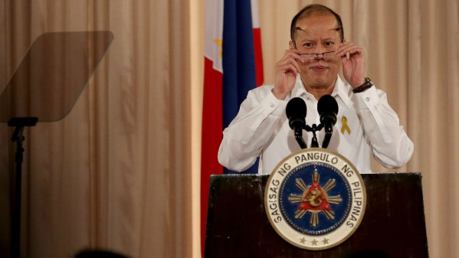 Presient Benigno Aquino lll  INQUIRER PHOTO/JOAN BONDOC