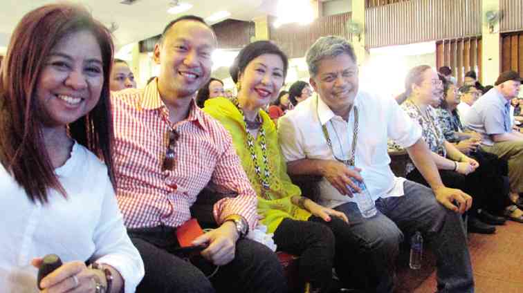 TEAM Hope (from left): Coalition for Better Education’s’s Luchie Flores, One Meralco Foundation’s Jeffrey Tarayao, Natasha Goulbourn Foundation’s (NGF) Jean Goulbourn and Secretary Armin Luistro