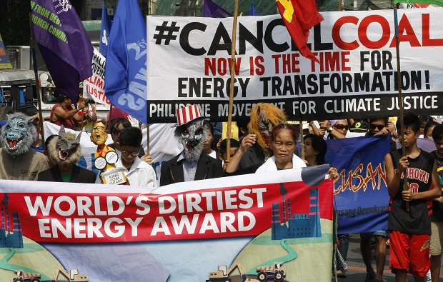 Philippines Climate Change Protest
