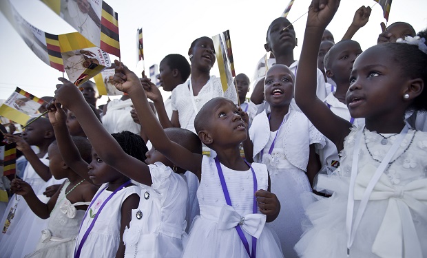 Uganda Africa Pope