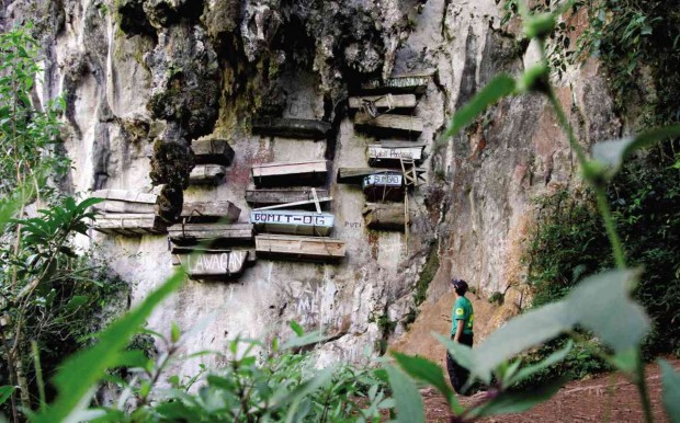 The must-see hanging coffins PHOTO BY RICHARD REYES