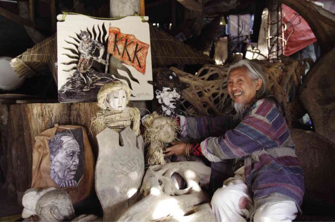 KIDLAT’S ‘BELEN’ Unlike the traditional “belen,” Kidlat Tahimik’s Nativity tableau at his Ili-Likha Artist Village in Baguio City is a pantheon of Philippine heroes. RICHARD BALONGLONG